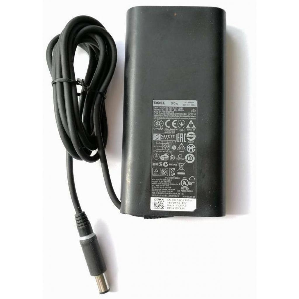 Блок живлення до ноутбуку Dell 90W Oval 19.5V 4.62A разъем 4.5/3.0 (pin inside) (LA90PM130 / A40246) - зображення 1