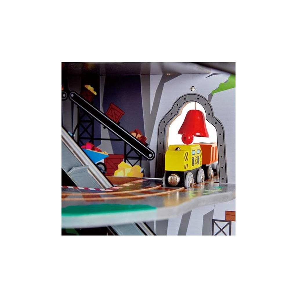 Залізниця Hape Багаторівнева гірська шахта з аксесуарами (E3753) - зображення 5