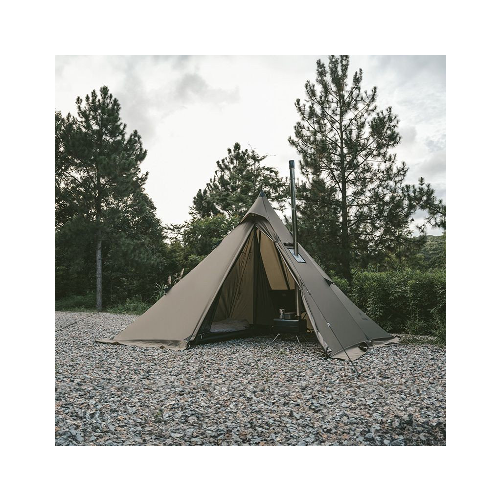 Намет Naturehike із гострою верхівкою CNK2300ZP025 коричневий (6976023922534) - зображення 4