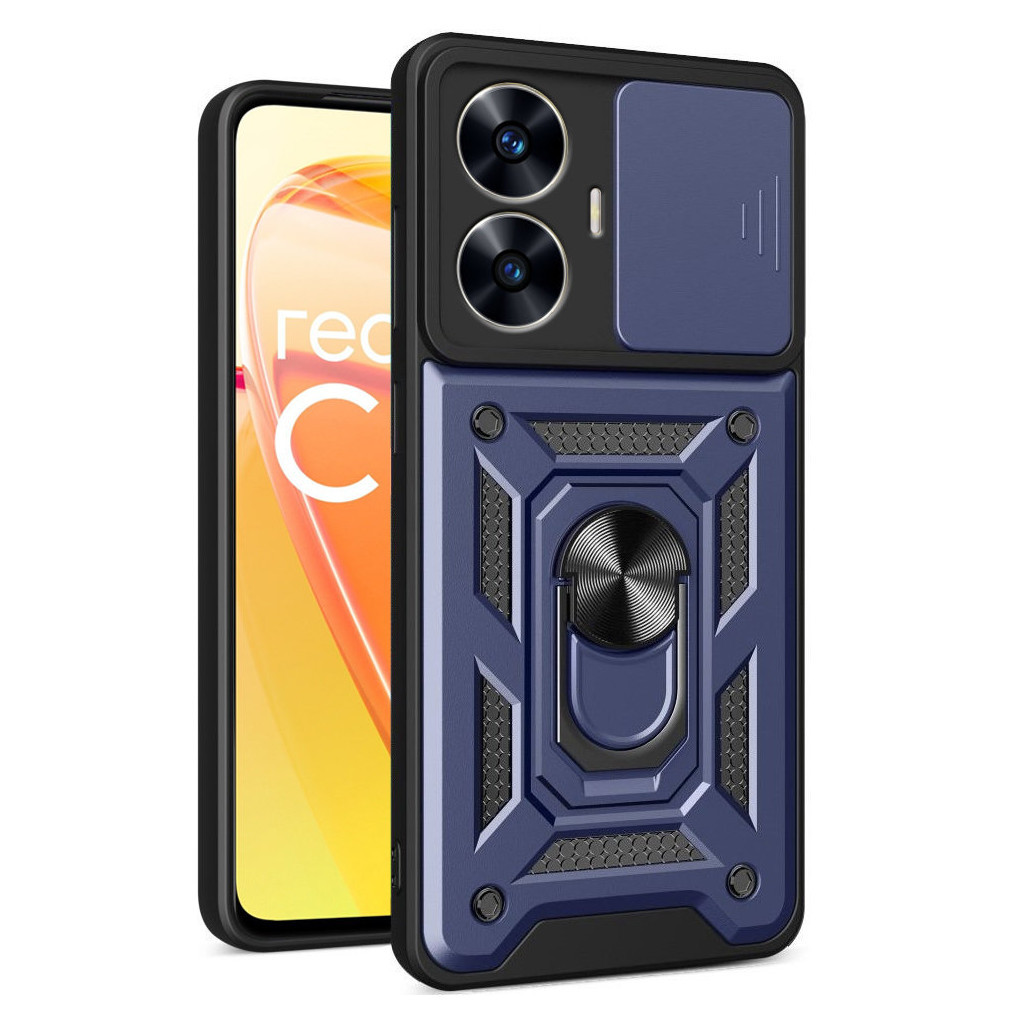 Чохол до мобільного телефона BeCover Military Realme C67 4G Blue (710708) - зображення 7