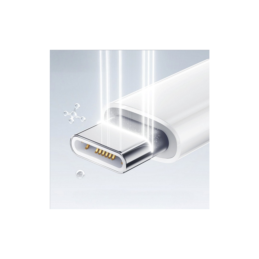 Зарядний пристрій Essager USB-C PD20W + cable USB-C to USB-C white (EFJB02-JSTT2-T) - зображення 3