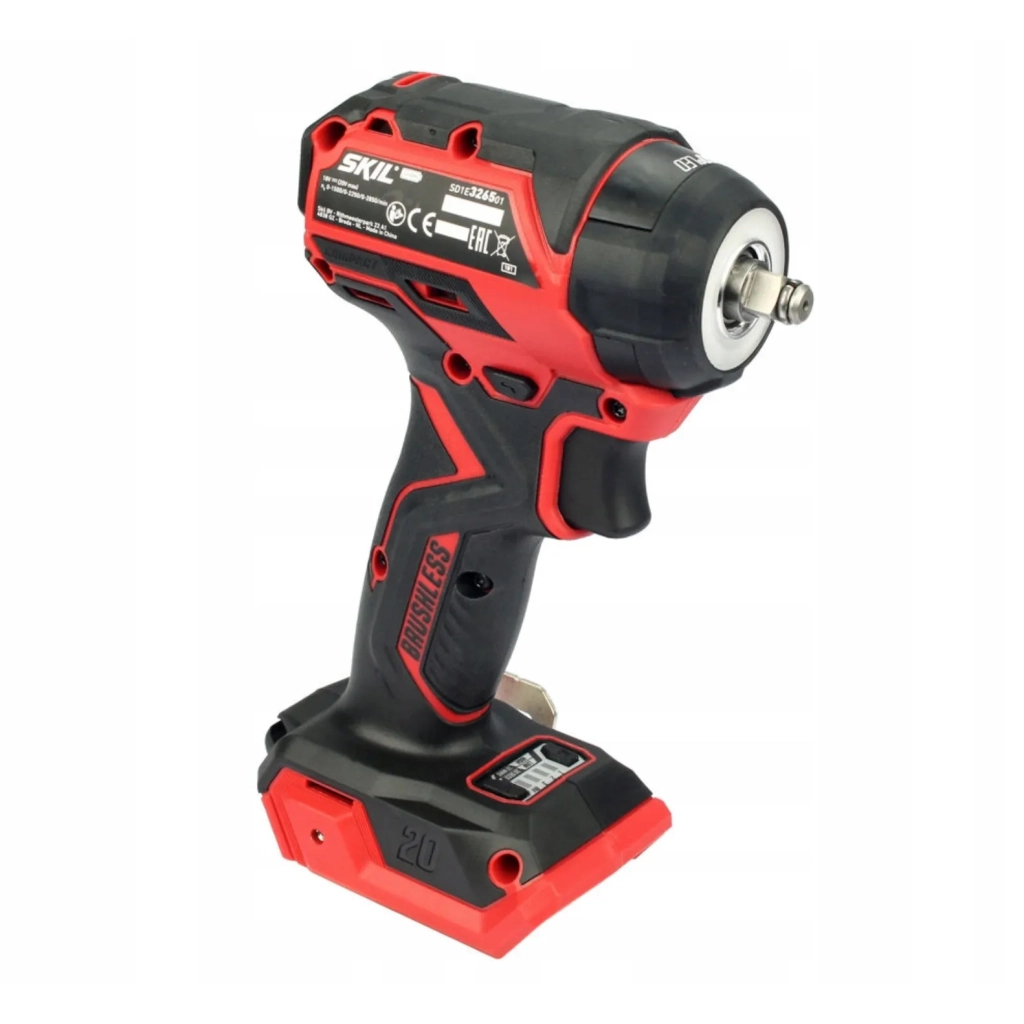 Гайковерт Skil акумуляторний безщітковий ударний 3265 CA Compact , 2.5Ah (SD1E3265CA+BC1E3110AA) - изображение 6