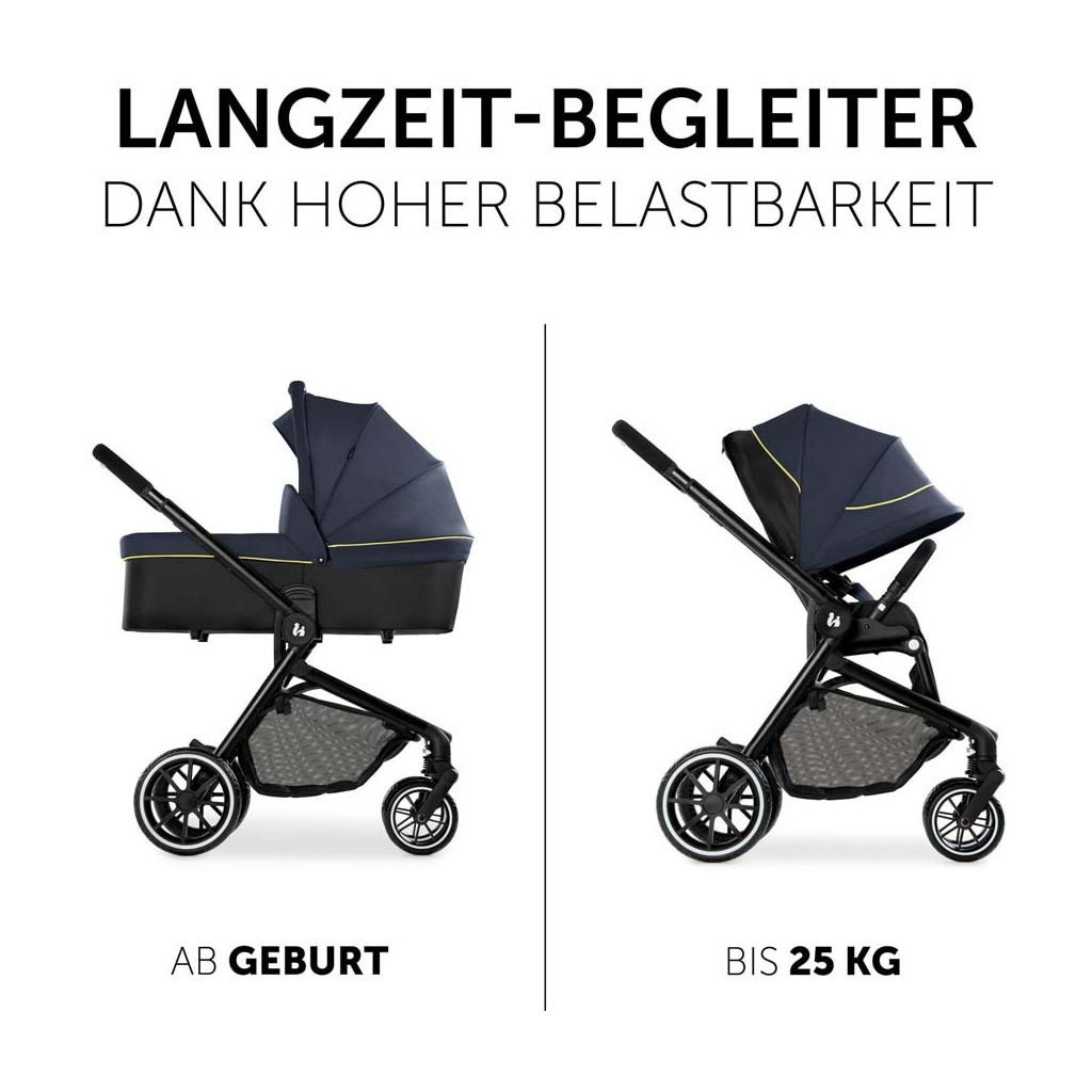 Коляска Hauck 2 в 1 Move So Simply (Dark Navy Neon) (16717-5) - зображення 5