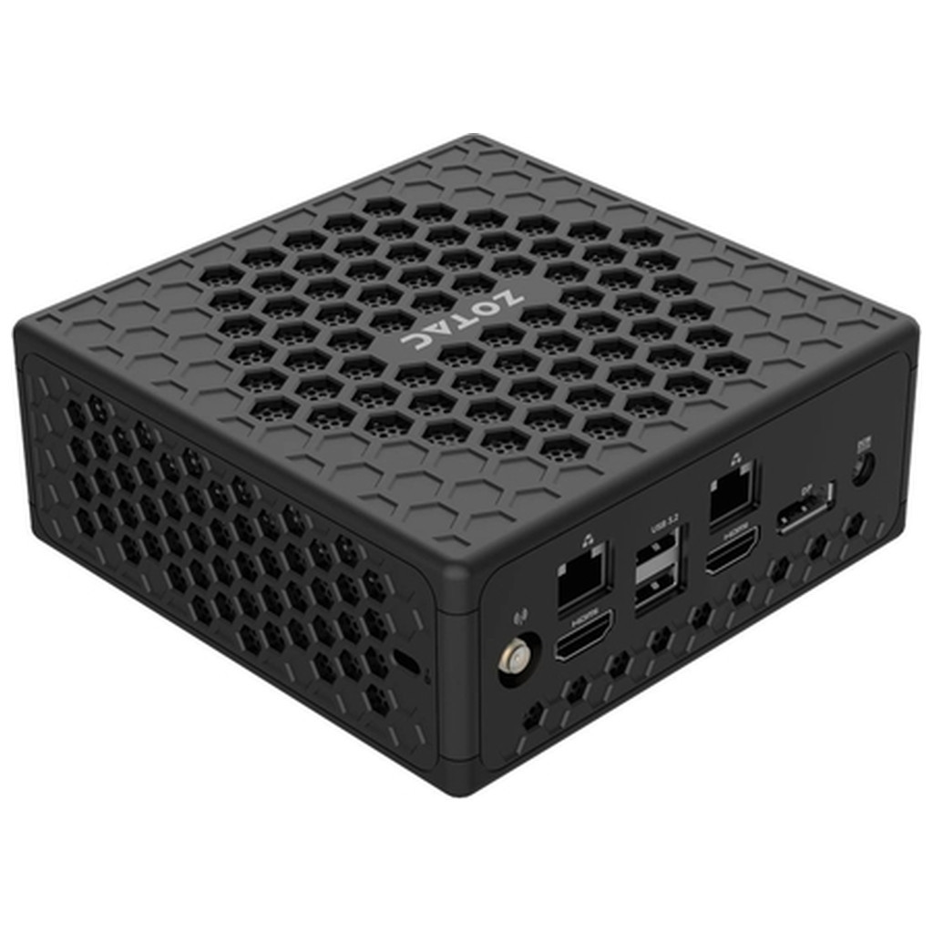 Комп'ютер Zotac CI337 nano / Intel N100, M.2 PCIe 3.0 x1/SATA SSD слот (2242), 2.5" SATA (ZBOX-CI337NANO-BE) - зображення 2