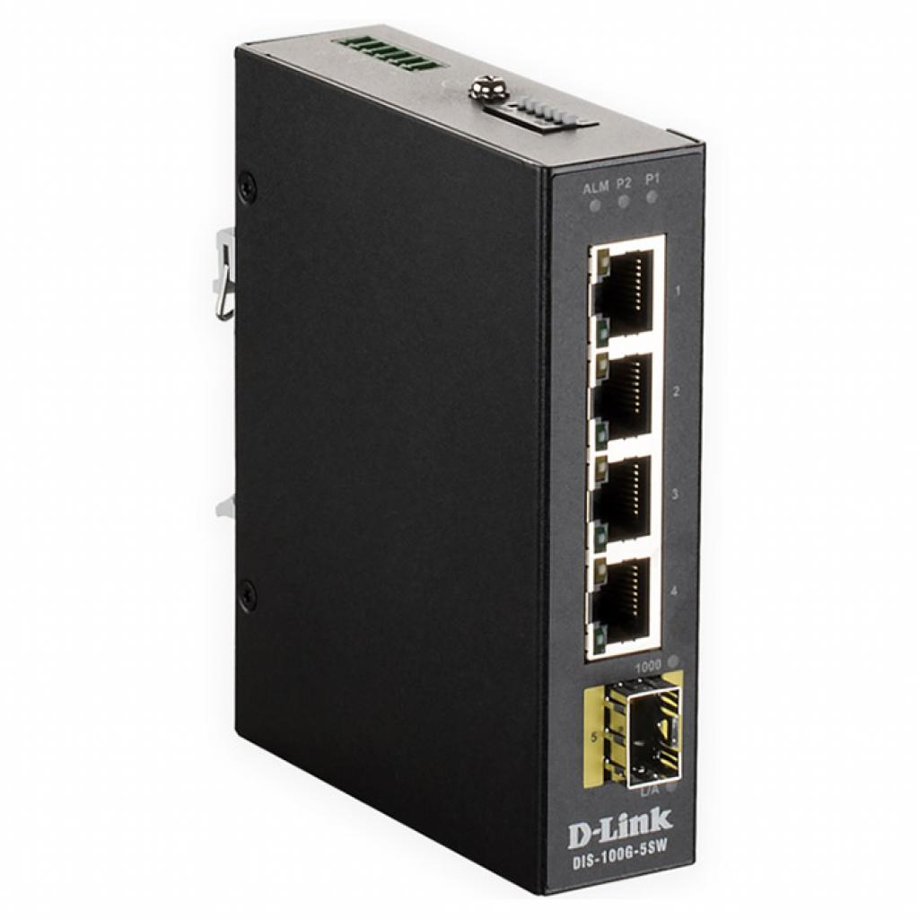 Комутатор мережевий D-Link DIS-100G-5SW - зображення 1