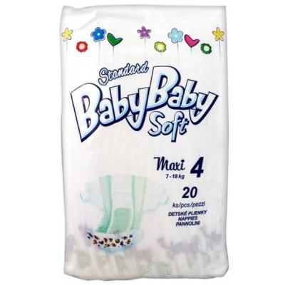 Підгузки BabyBaby Soft Standard Maxi 4 (7-18 кг) 20 шт (8588004865600) - зображення 1