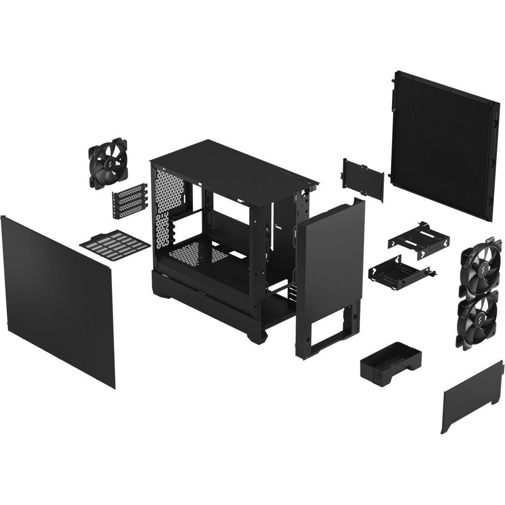Корпус Fractal Design Pop Mini Silent Black Solid (FD-C-POS1M-01) - зображення 12
