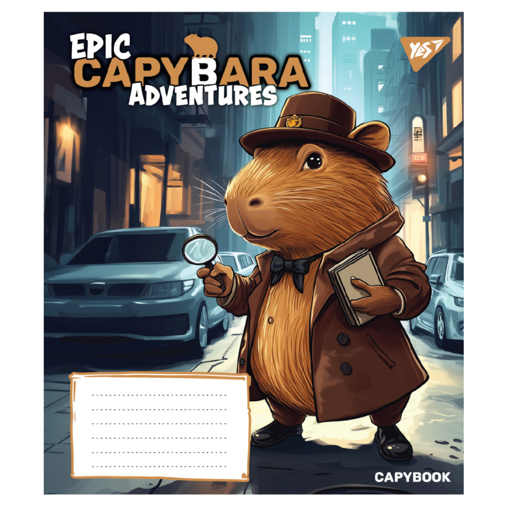 Зошит Yes Epic Capybara А5 24 аркушів лінія (767797) - зображення 2