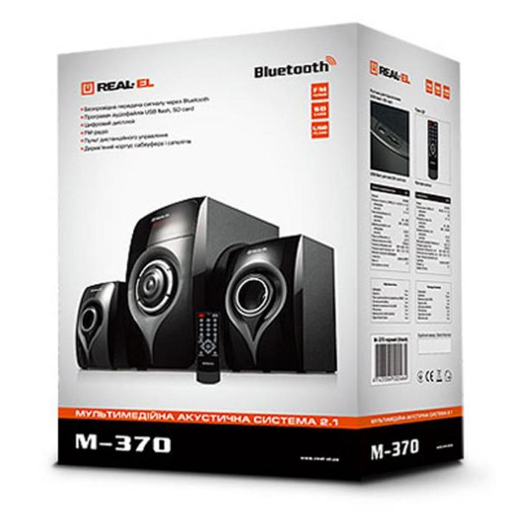 Акустична система REAL-EL M-370 Black - зображення 8
