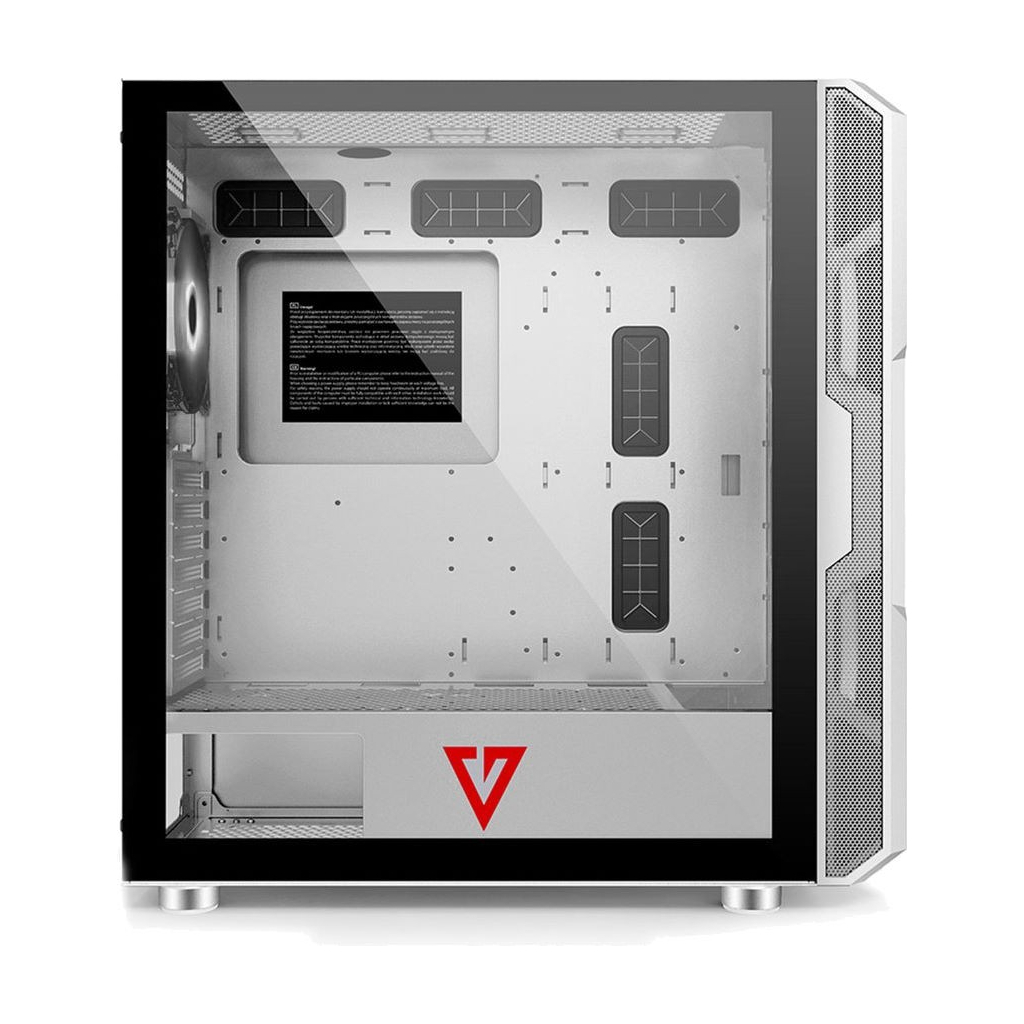 Корпус Modecom AMIRANI WHITE fans 4x120mm (AT-AMIRANI-PD-20-000000-0) - зображення 3