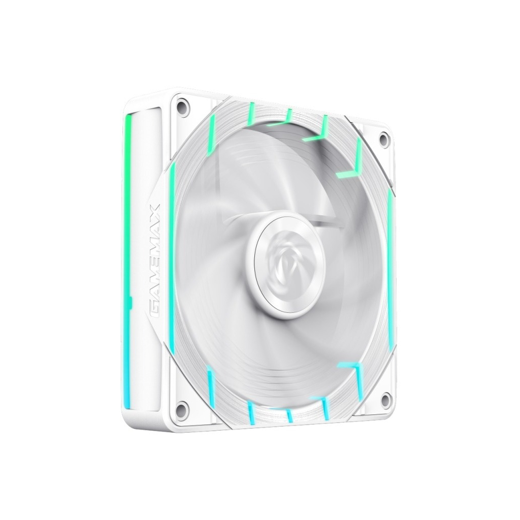Кулер до корпусу Gamemax Tornado T12 ARGB-W - зображення 1