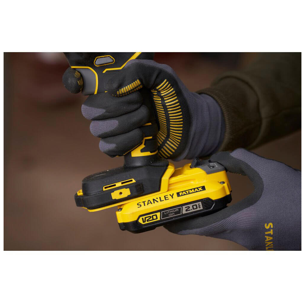 Шабельна пила Stanley FatMax безщіткова, 18ВLi-Ion, 0-2800 ход/хв, хід 19 мм (без АКБ та ЗП) (SFMCS305B) - изображение 9
