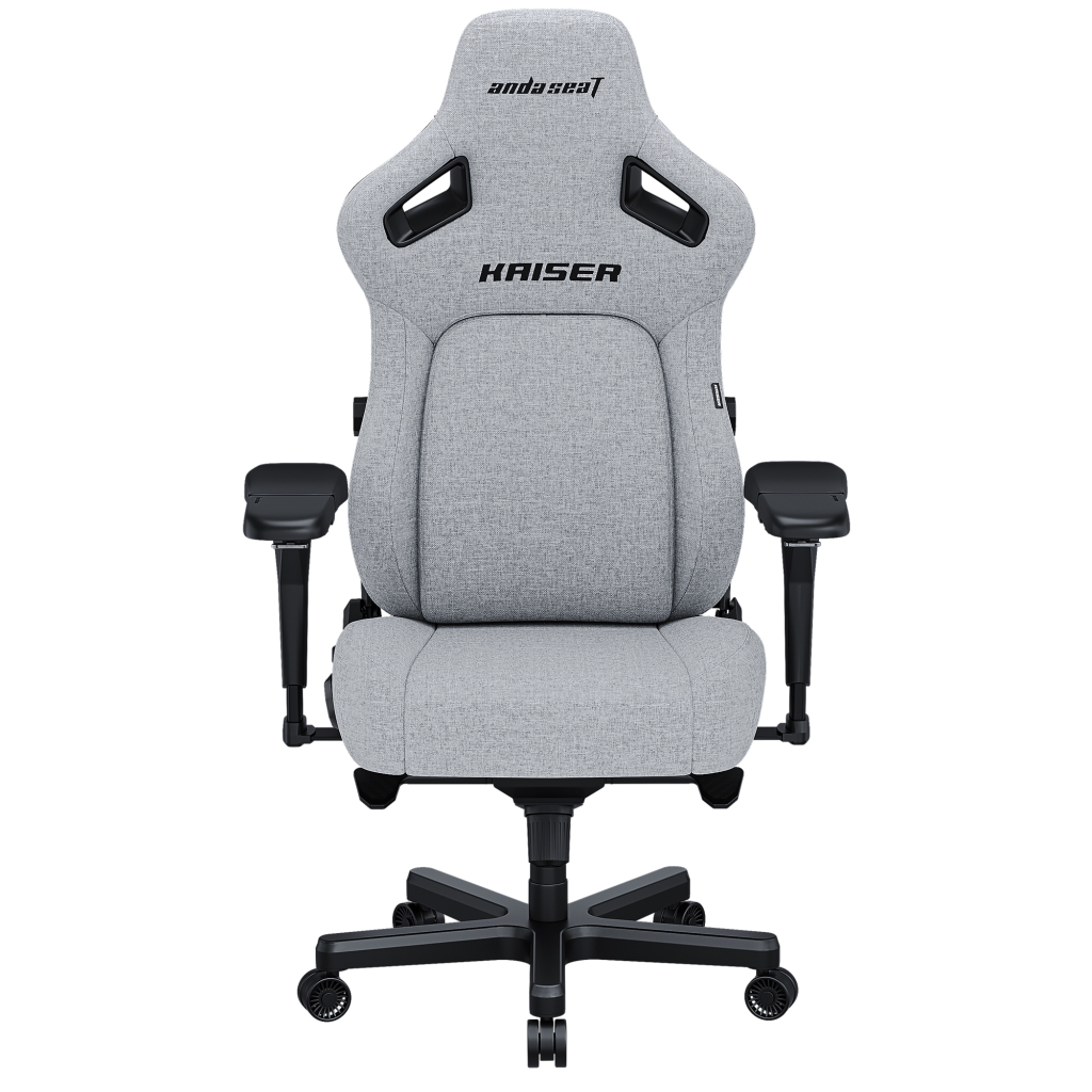 Крісло ігрове Anda Seat Kaiser 4 Fabric Size L Grey (AD12YDDC-L-20-G-CF) - зображення 2