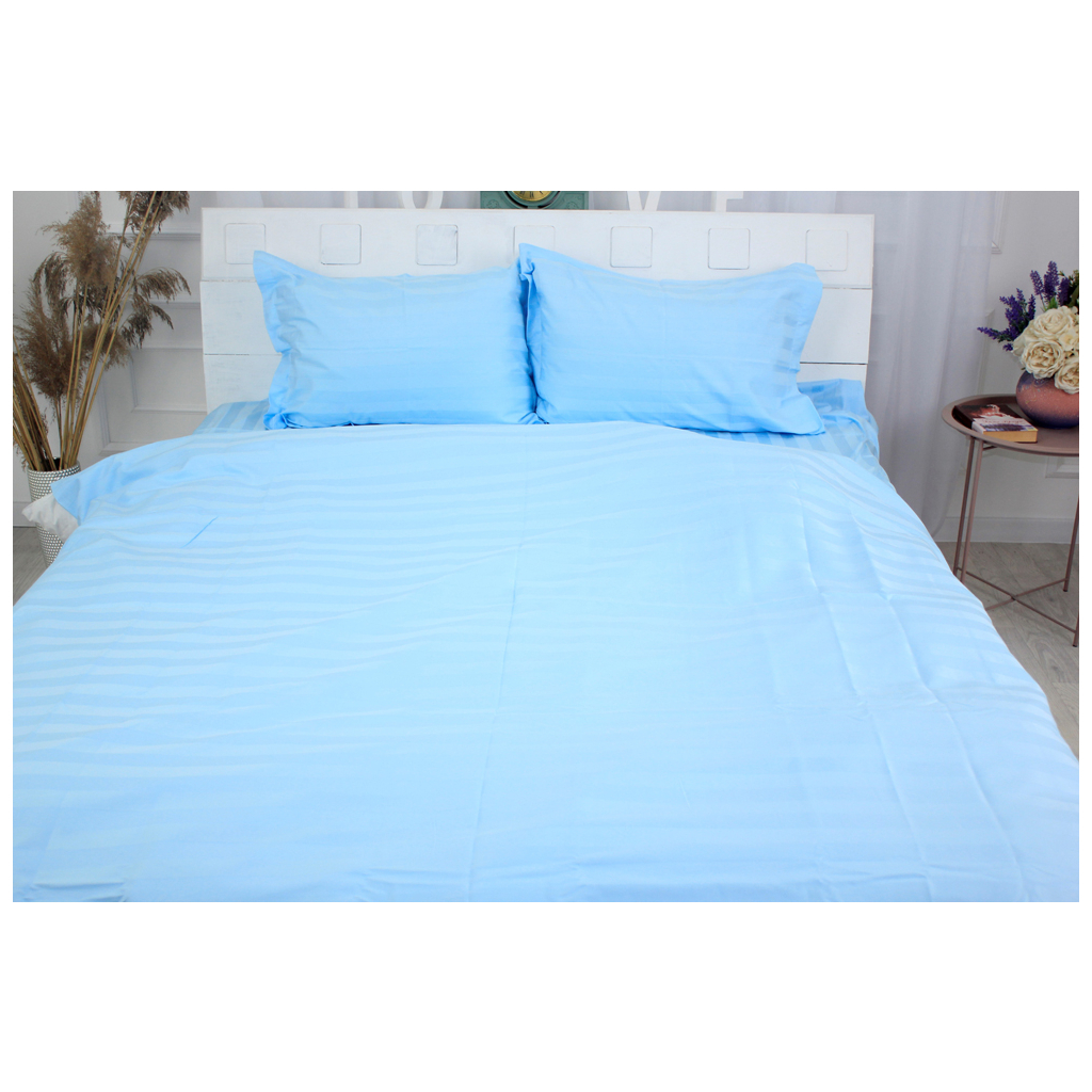 Постільна білизна MirSon Сатин Premium-страйп Valentino 160х220 (2200001478978) - зображення 2