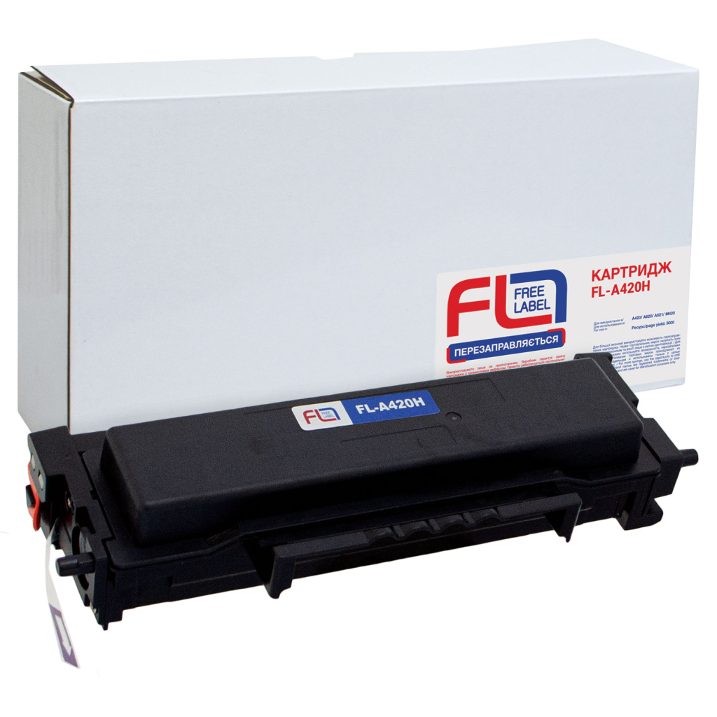 Тонер-картридж FREE Label Pantum/Sindoh A420H (FL-A420H) - изображение 4