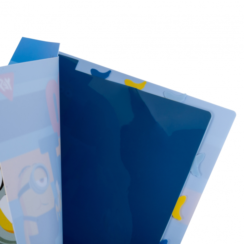 Папка на резинках Yes A4 з трьома роздільниками Minions (492100) - зображення 3