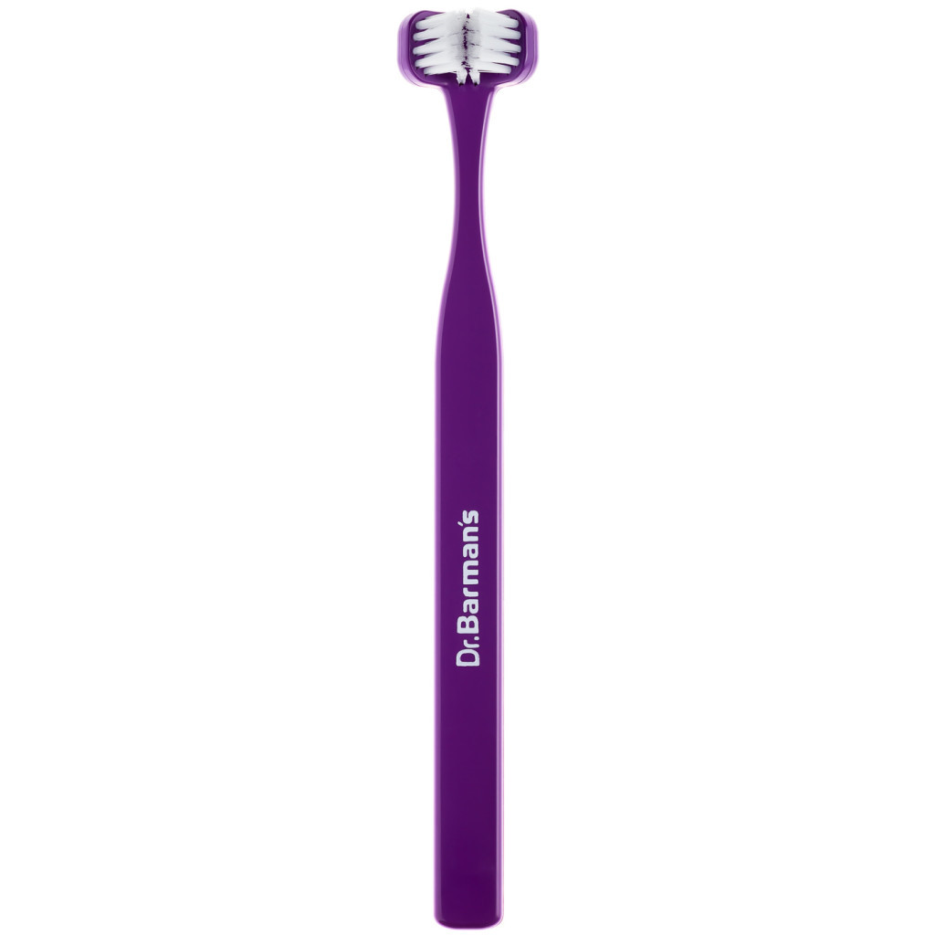 Зубна щітка Dr. Barman's Superbrush Compact Тристороння М'яка Рожева (7032572876328-pink) - зображення 1