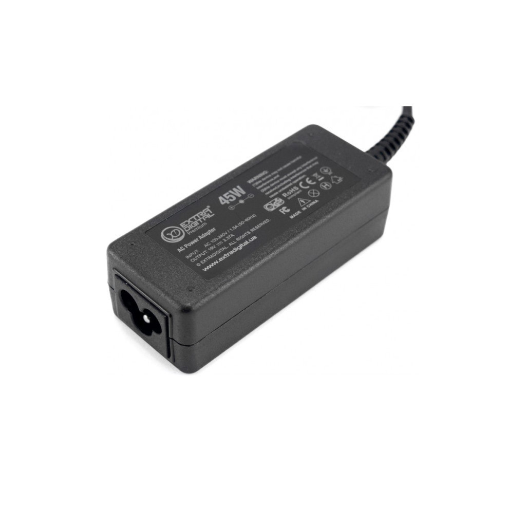 Блок живлення до ноутбуку Extradigital Asus 19V, 2.37A, 45W (3.0x1.1) (PST3880) - зображення 3