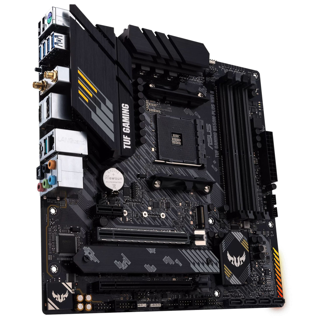 Материнська плата ASUS TUF GAMING B550M-PLUS WIFI II - зображення 5