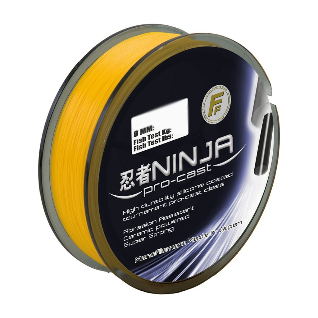 Волосінь Lineaeffe FF Ninja Cast 0.185мм 250м. FishTest 4,40кг помаранчева (3700718) - зображення 1
