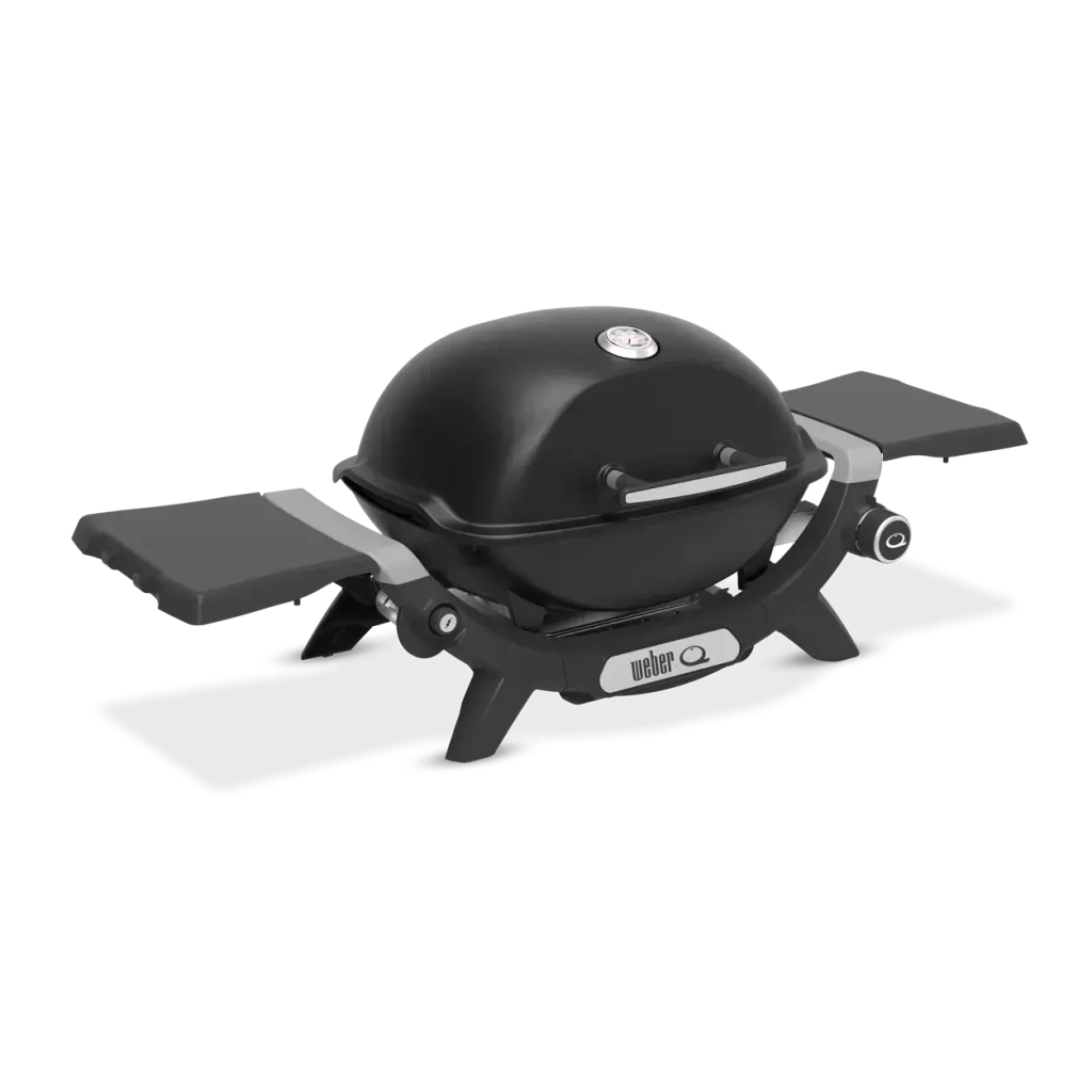 Гриль-барбекю Weber Q1200N з бічними столиками Black (1501070) - зображення 2
