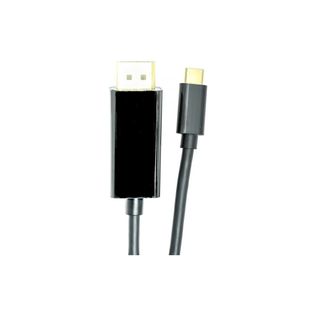 Кабель мультимедійний USB Type-C 3.1 Thunderbolt 3 (M) to DisplayPort (M) 1.8m 4K PowerPlant (CA911844) - зображення 2