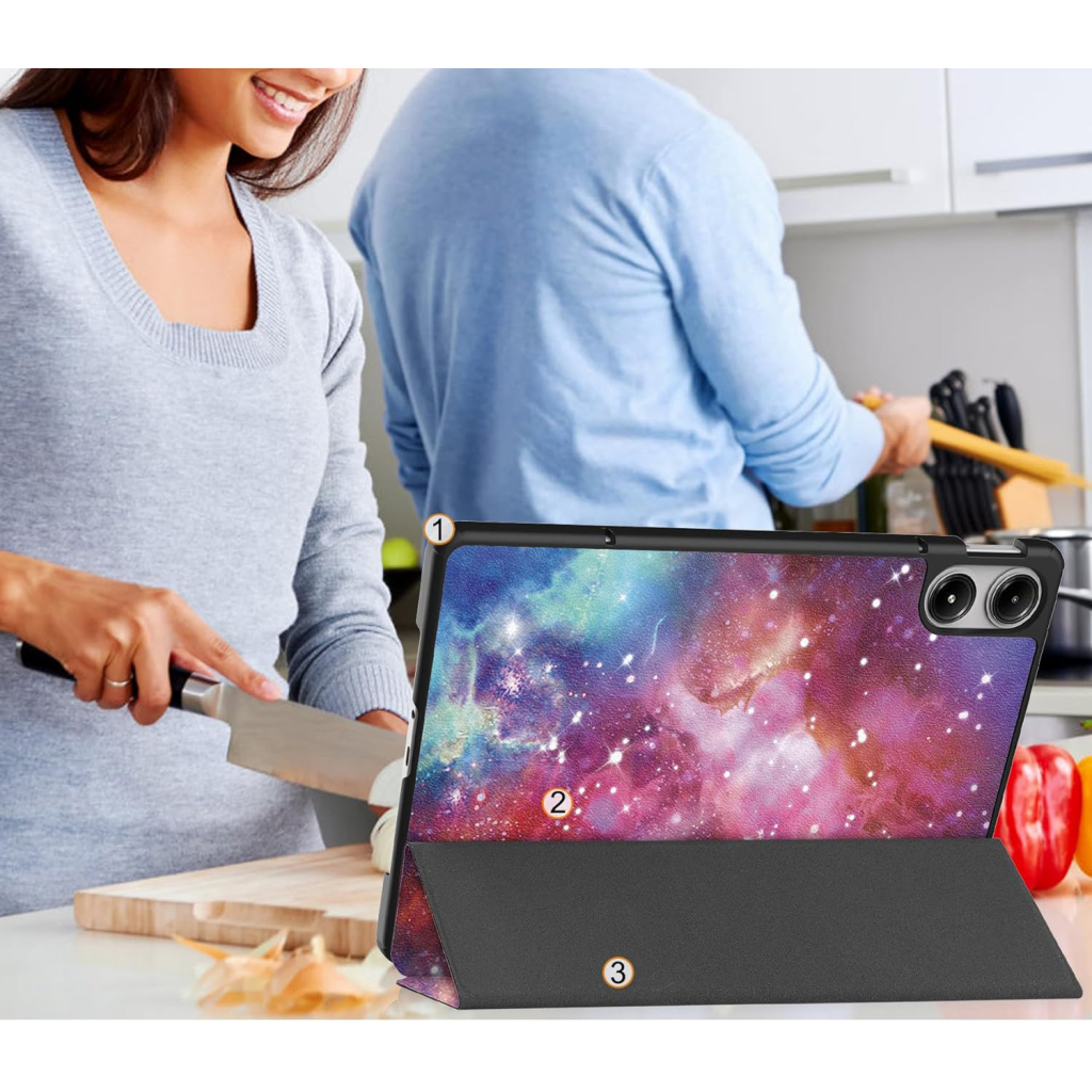 Чохол до планшета BeCover Smart Case Xiaomi Poco Pad 12.1" Space (711572) - зображення 7