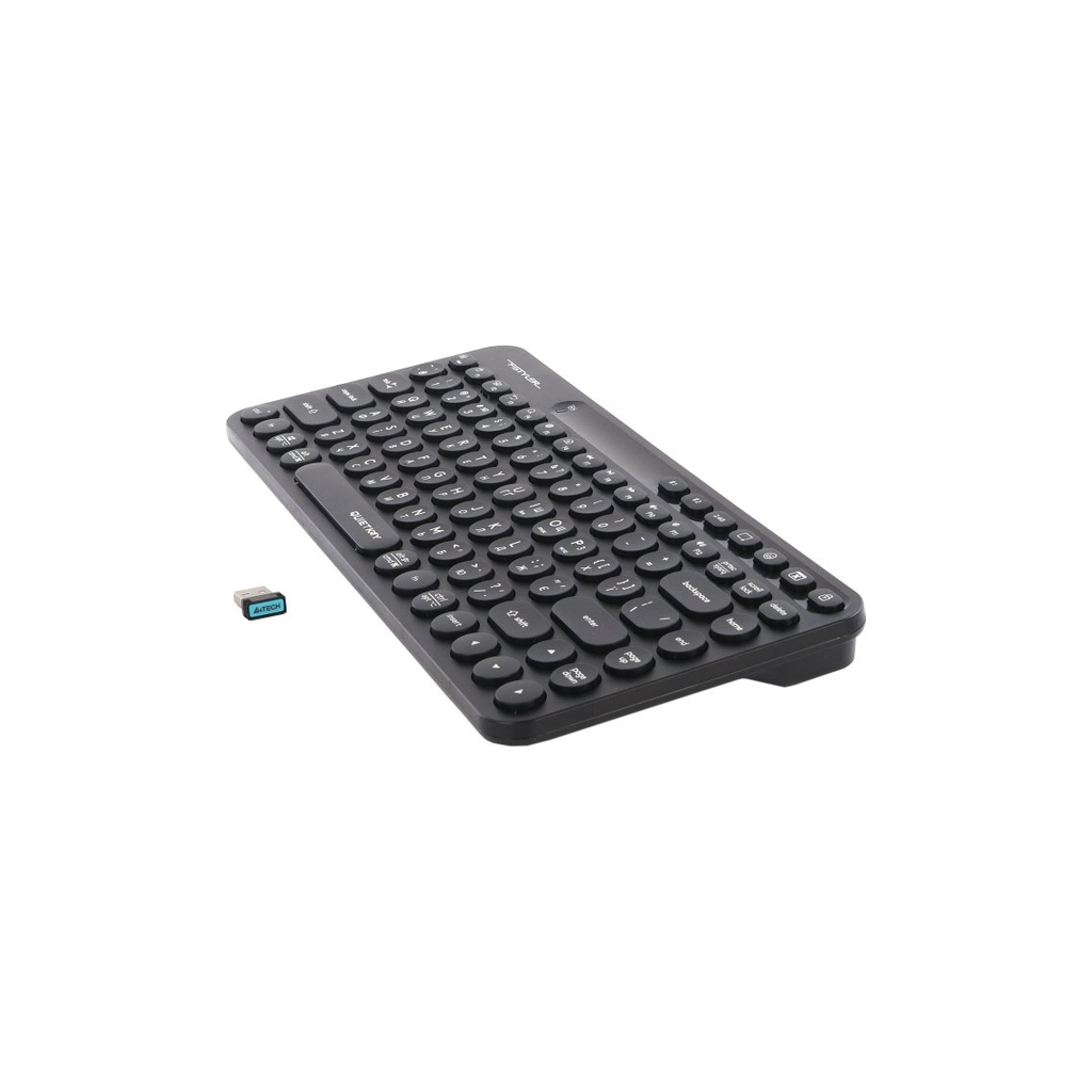 Клавіатура A4Tech FBK36C Wireless/Bluetooth Black (4711421000222) - зображення 5