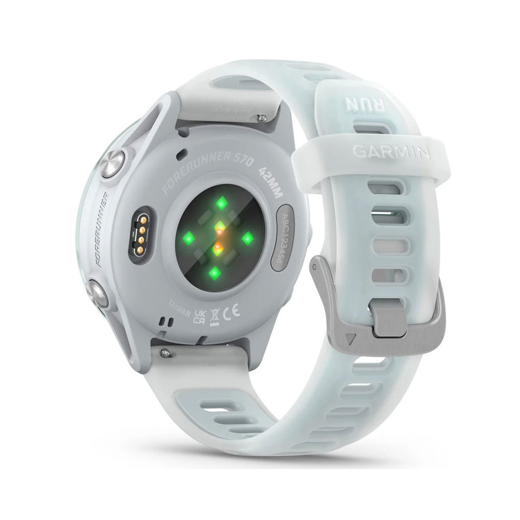 Смарт-годинник Garmin Forerunner 570 - 42MM, Whitestone/Cloud Blue, GPS смарт-годи (010-02970-01) - зображення 6