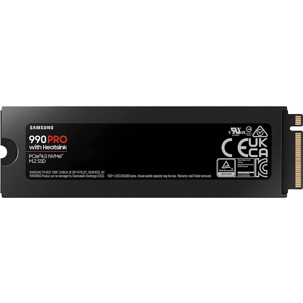 Накопичувач SSD M.2 2280 2TB 990 PRO with Heatsink Samsung (MZ-V9P2T0GW) - зображення 2
