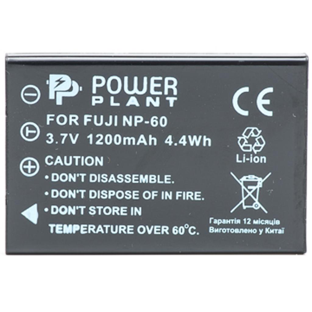 Акумулятор до фото/відео PowerPlant Fuji NP-60, SB-L1037, SB-1137, D-Li12, NP-30, KLIC-5000, LI- (DV00DV1047) - зображення 2