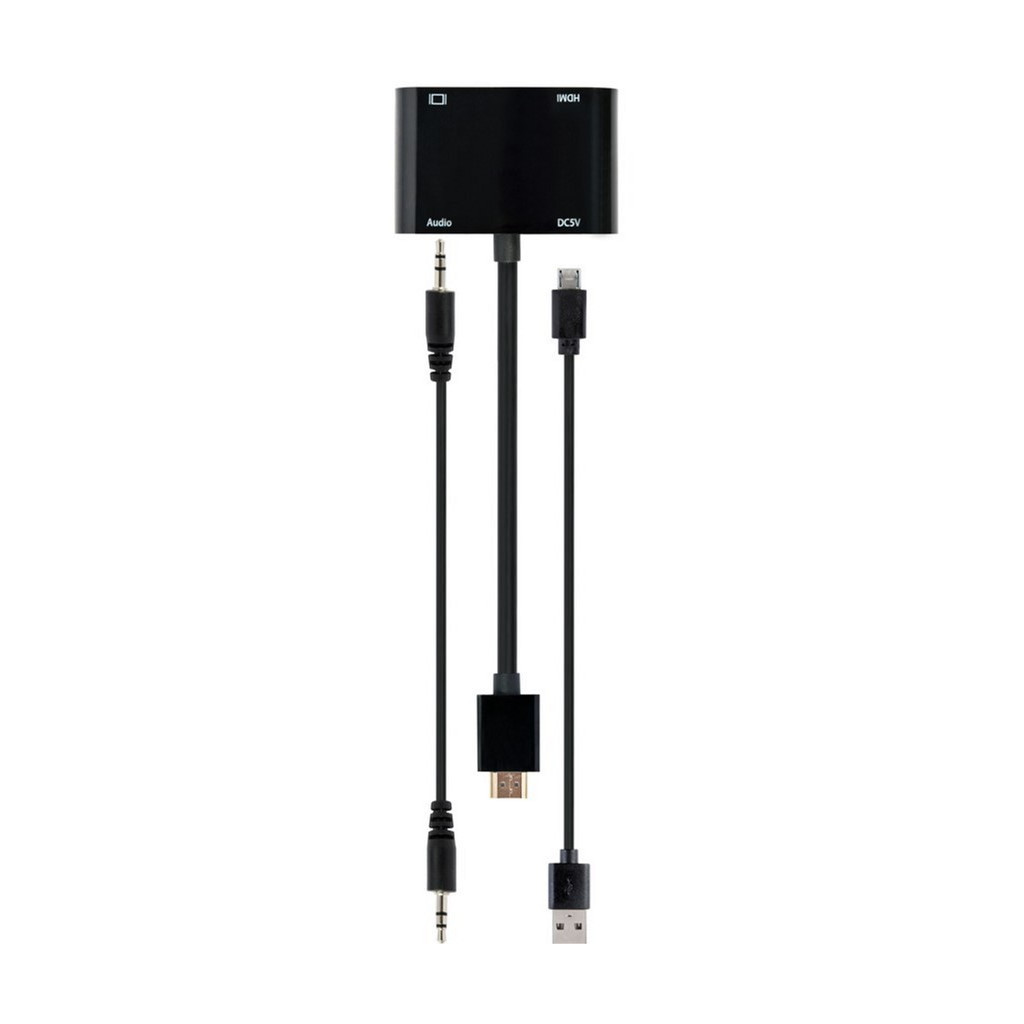Перехідник Cablexpert HDMI to HDMI/VGA+audio 3.5mm (A-HDMIM-HDMIFVGAF-01) - изображение 3