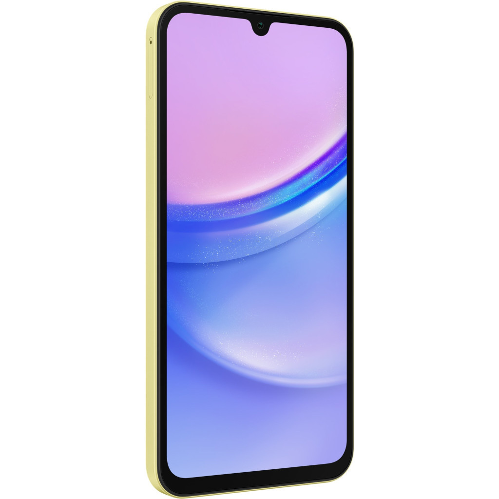 Мобільний телефон Samsung Galaxy A15 LTE 8/256Gb Yellow (SM-A155FZYIEUC) - зображення 6
