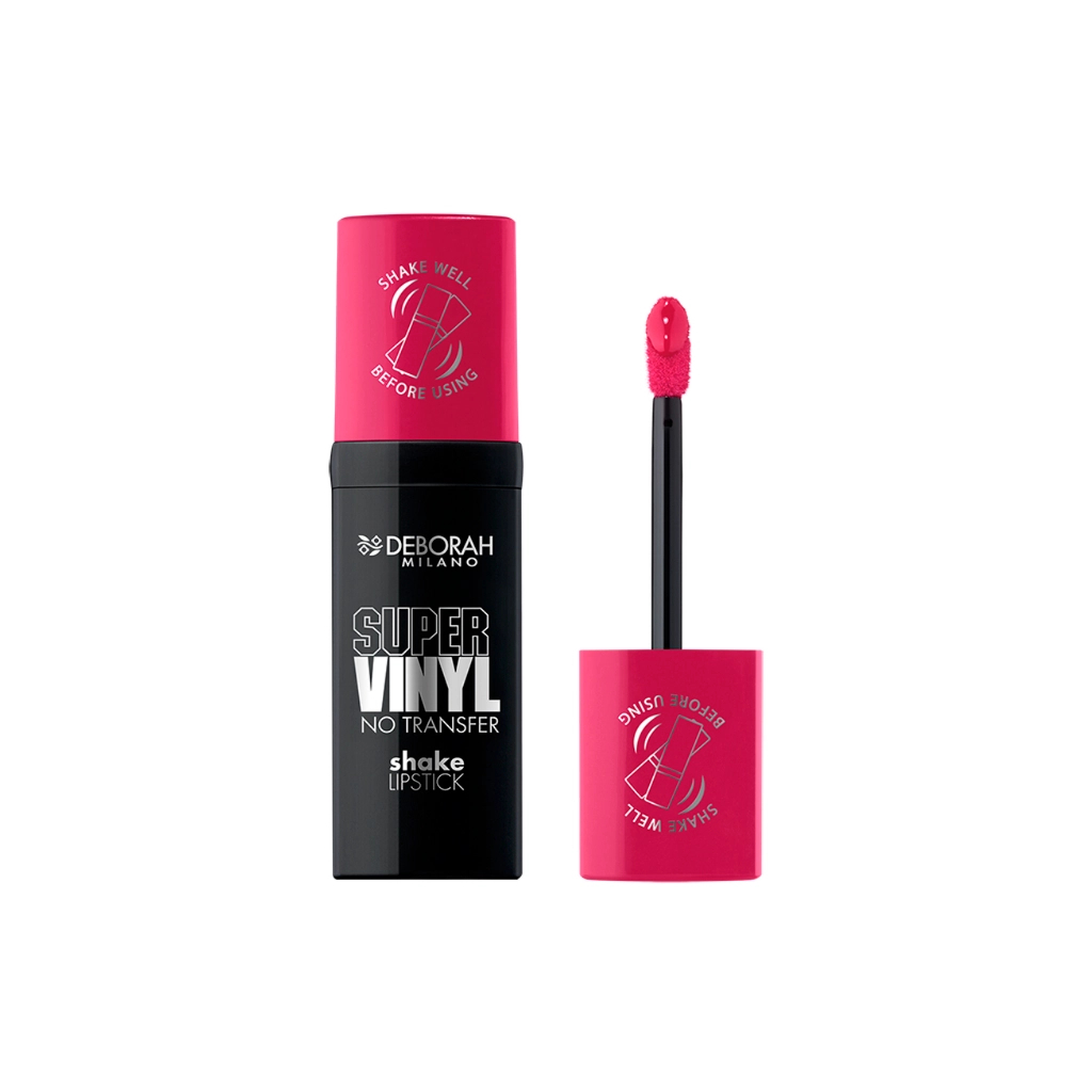 Помада для губ Deborah Super Vinyl Shake 03 - Cherry Pink (8009518442229) - зображення 1