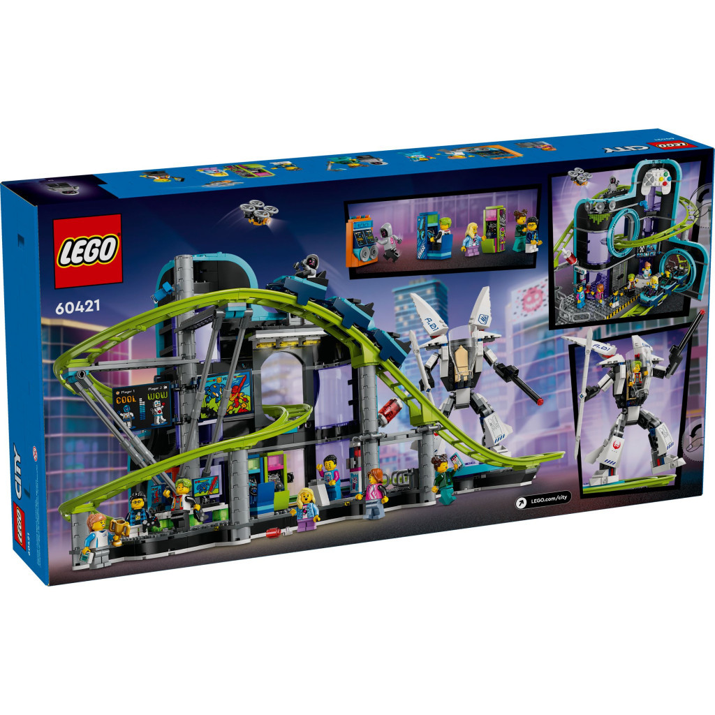 Конструктор LEGO City Парк розваг Світ роботів (60421) - зображення 8