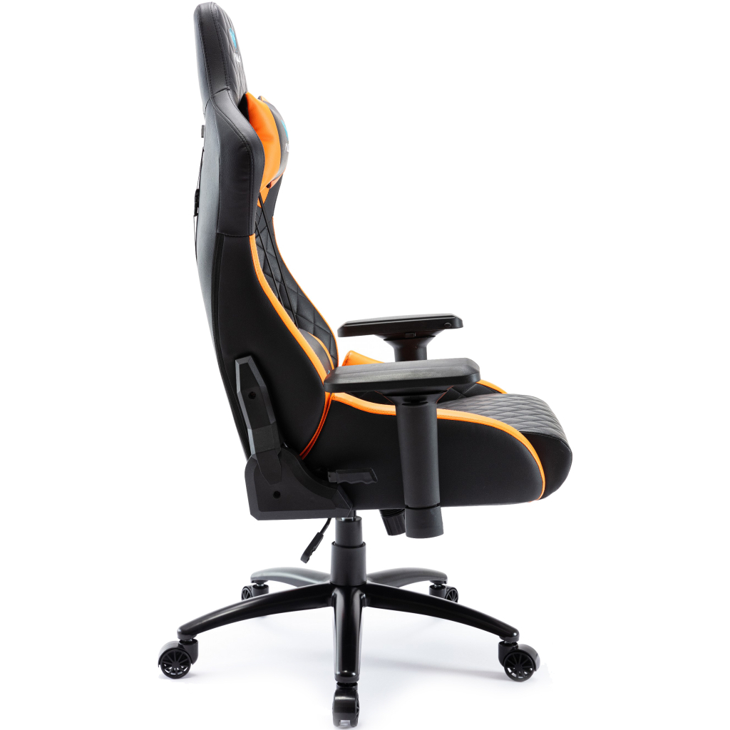 Крісло ігрове Aula F1031 Gaming Chair Black/Orange (6948391286211) - зображення 5