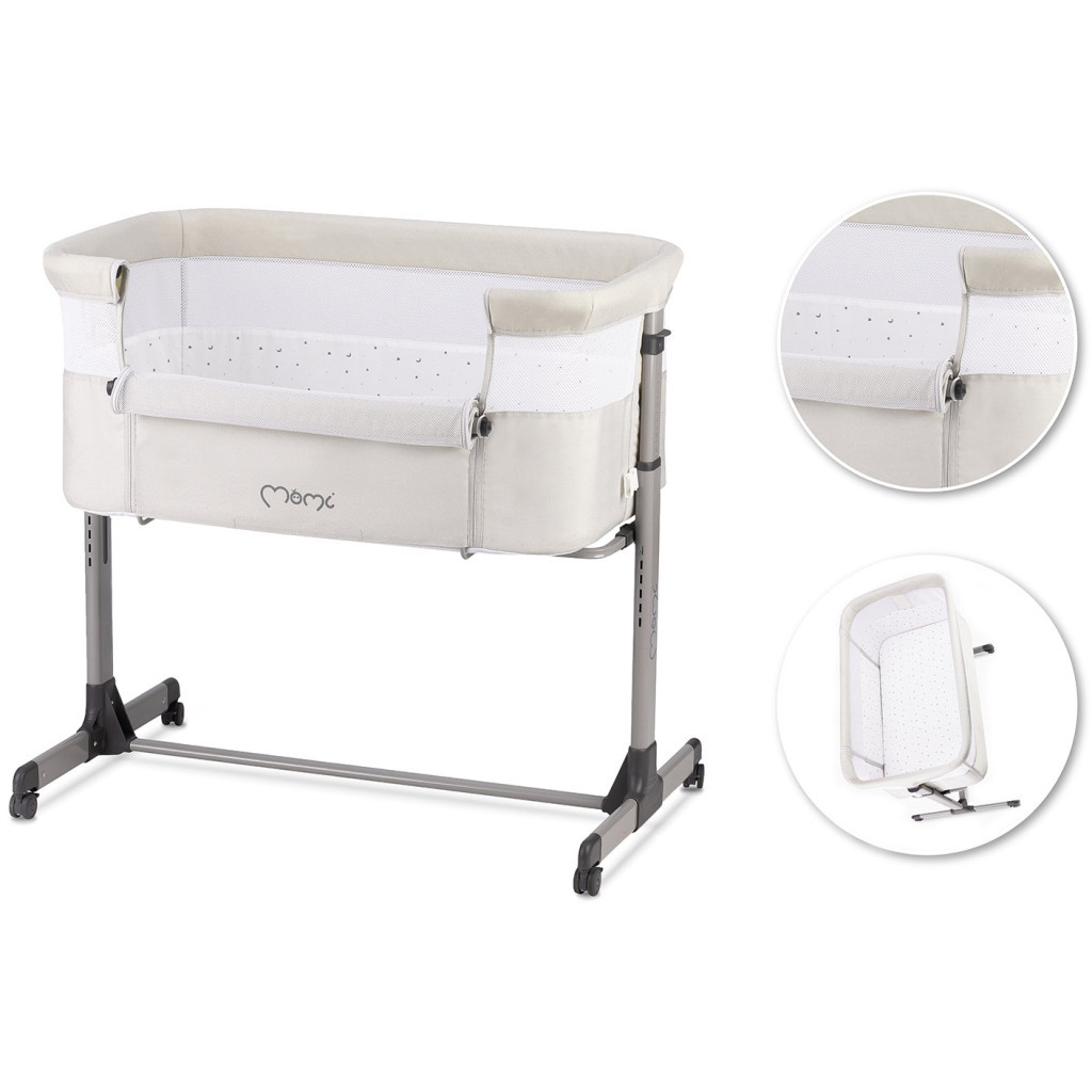 Ліжечко MoMi Revo Light grey (LOZE00022) - зображення 5