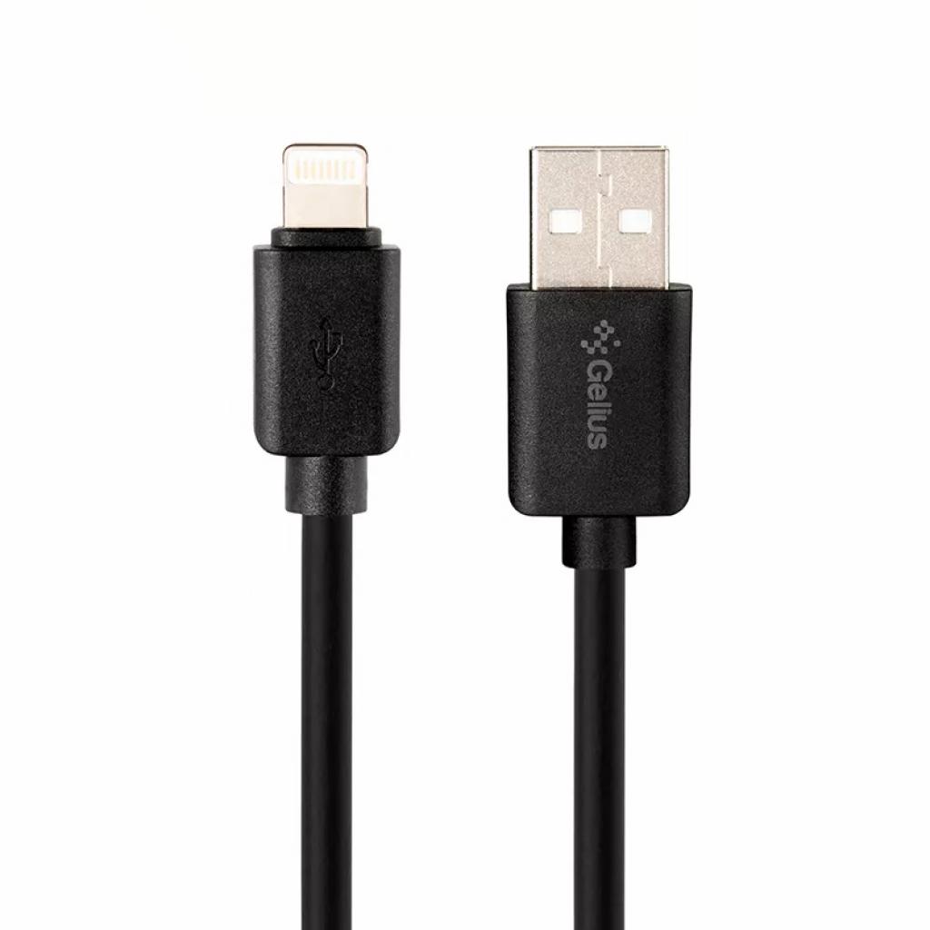 Зарядний пристрій Gelius Ultra Voyager GU-CC02 2USB 2.4A + Cable iPhone X Black (00000077716) - зображення 3