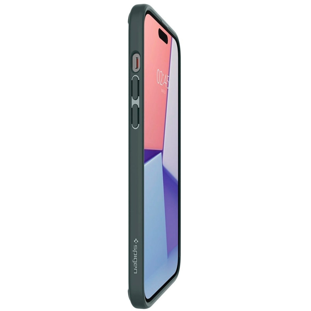 Чохол до мобільного телефона Spigen Apple iPhone 15 Ultra Hybrid Frost Green (ACS06798) - изображение 9