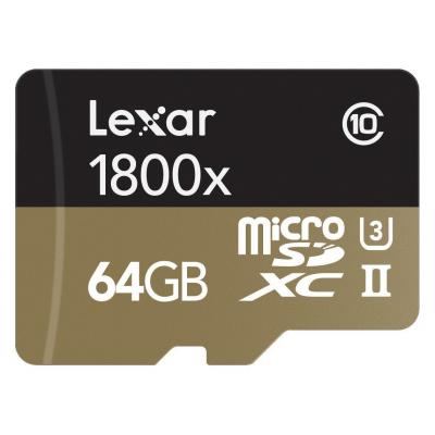 Карта пам'яті Lexar 64GB microSDXC class 10 UHS-II U3 (LSDMI64GCRBEU1800R) - зображення 2