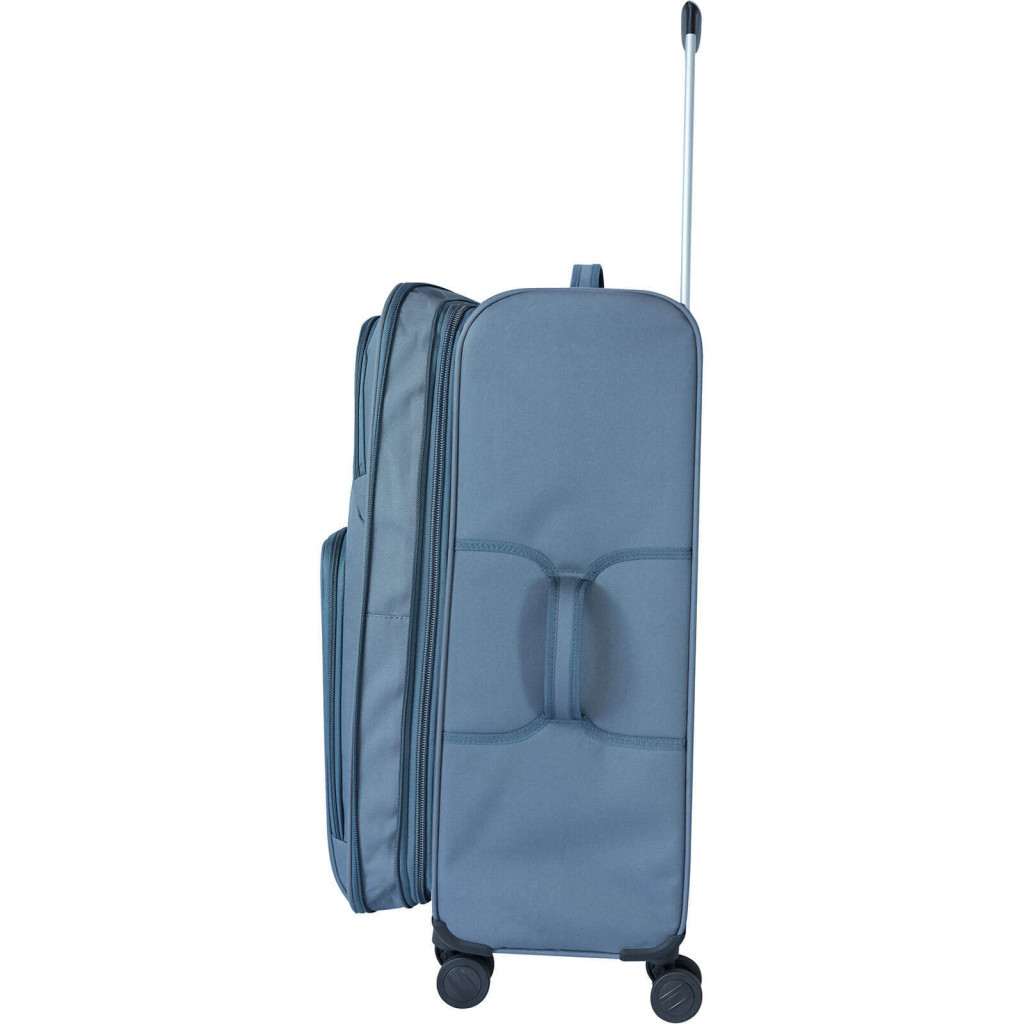 Валіза Bagland Валенсія велика 83 л. сірий (003796627) (831518972) - зображення 3