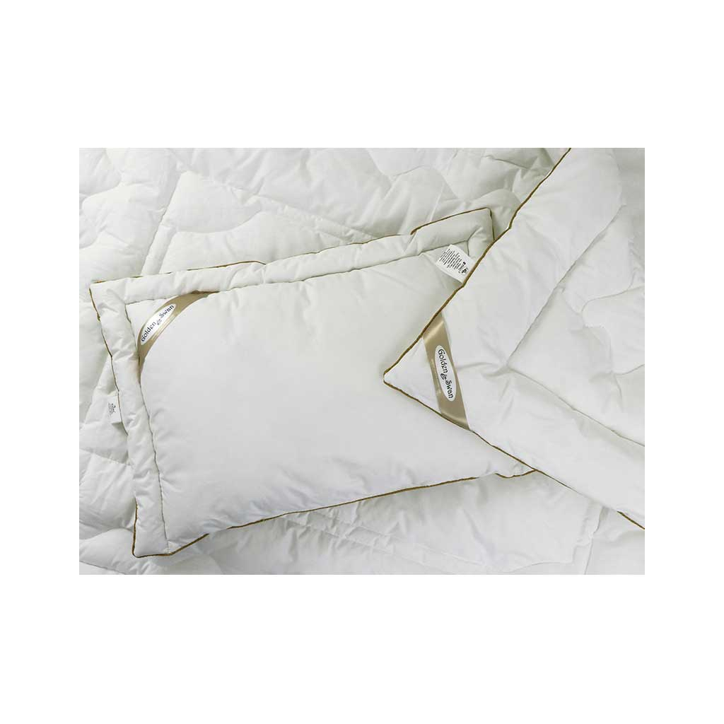 Подушка Руно зі штучного лебединого пуху GOLDEN SWAN 40х60 см (309.29ЛПУ GOLDEN SWAN) - зображення 3