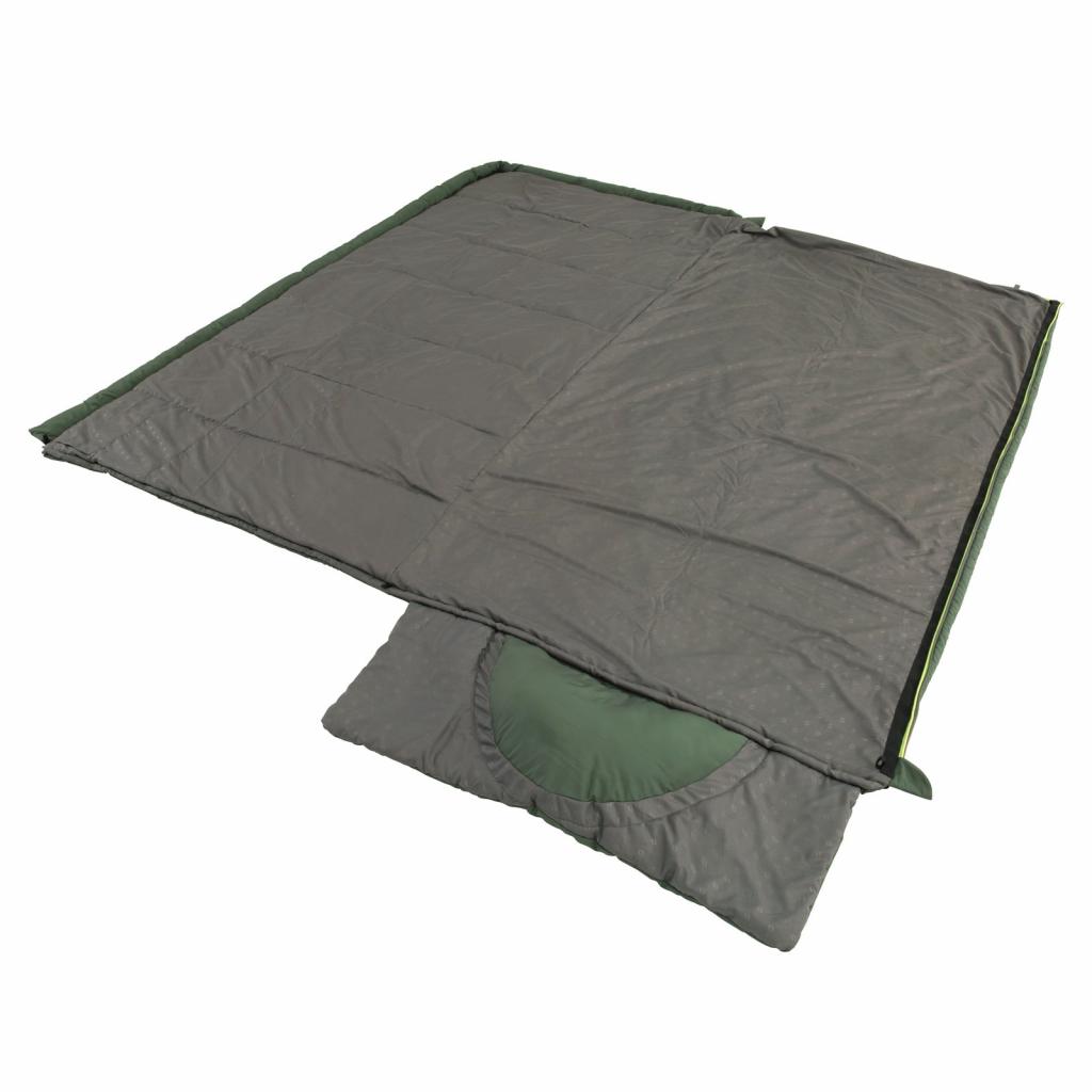 Спальний мішок Outwell Contour Lux XL Reversible/-1°C Green (Left) (928321) - зображення 3