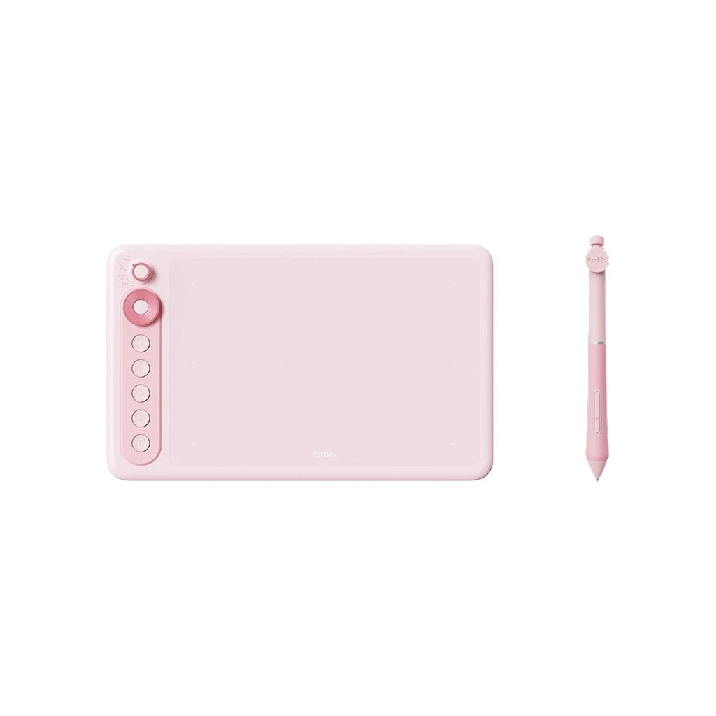 Графічний планшет Parblo Intangbo X7 Pink (INTANGBOX7P) - зображення 1