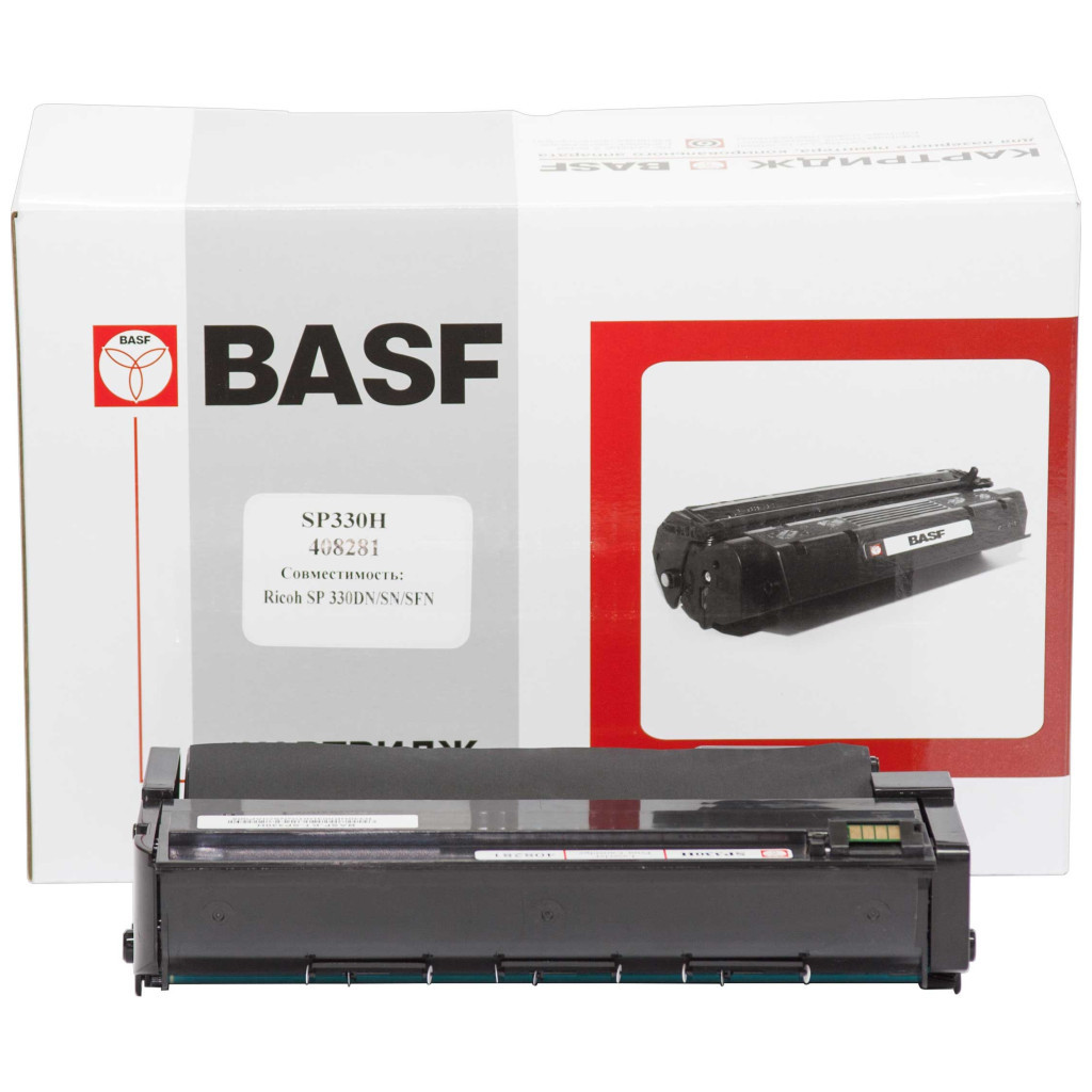 Тонер-картридж BASF Ricoh SP330DN/SN/SFN Black 408281 (KT-SP330H) - изображение 1