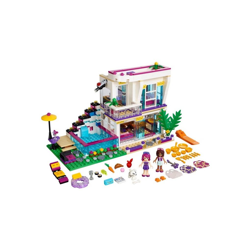 Конструктор LEGO Friends Поп-зірка Дім Ліві (41135) - зображення 2