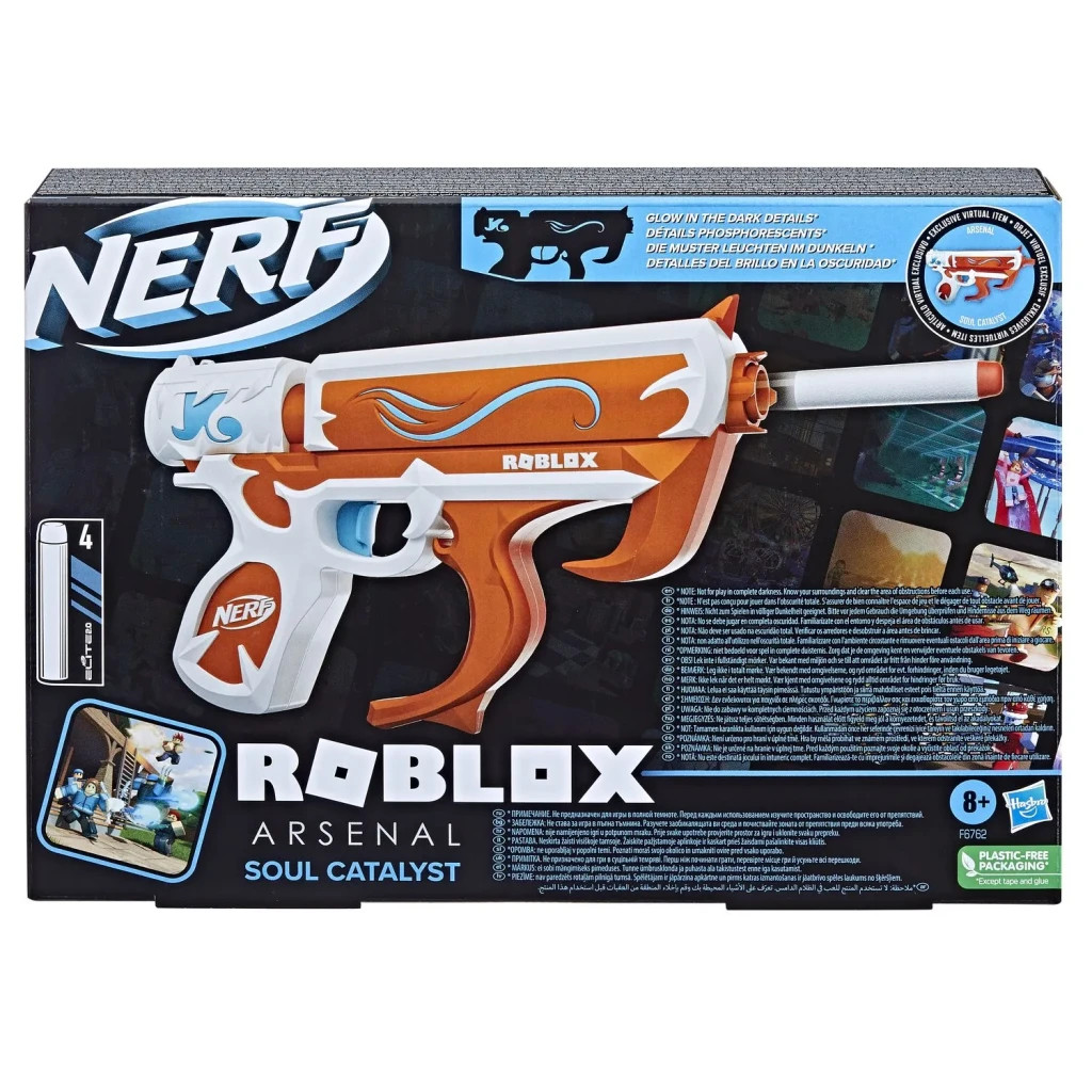 Іграшкова зброя Hasbro Nerf Roblox Soul Catalyst (F6762) - зображення 4