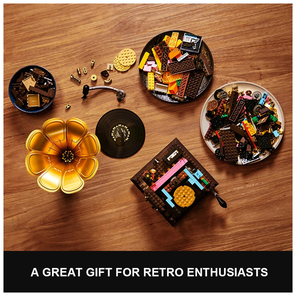 Конструктор Pantasy Original - Retro Ретро-грамофон (85009) - зображення 6