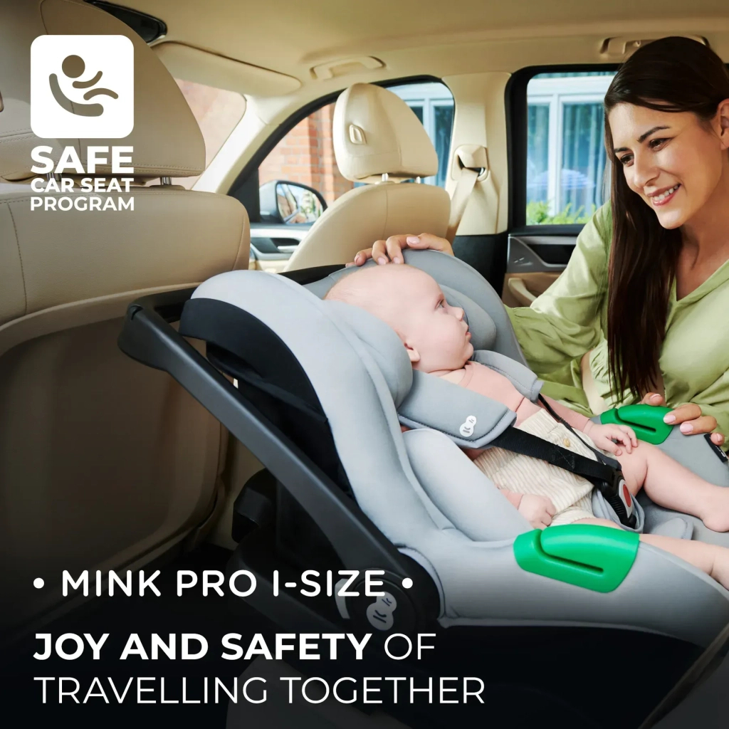 Автокрісло Kinderkraft Mink Pro i-Size переноска Black (KCMINKPRBLK0000) (5902533923236) - зображення 8