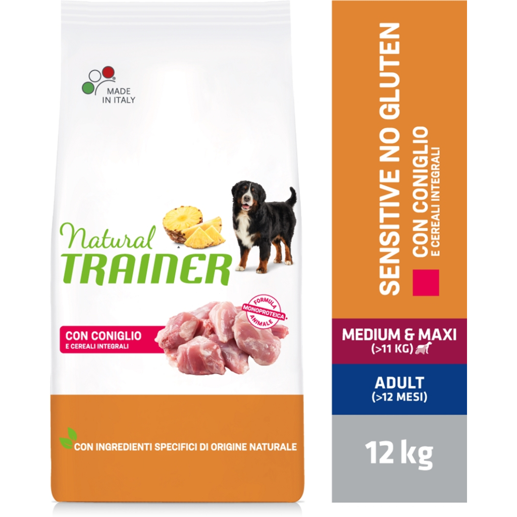 Сухий корм для собак Trainer Natural Dog Sensitive gluten free with Rabbit 12 кг (8059149428161) - зображення 2